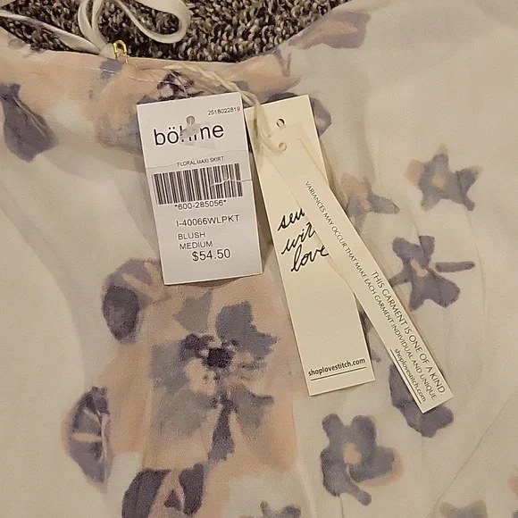 NWT Lovestitch wrap around high low skirt - Picture 2 of 3